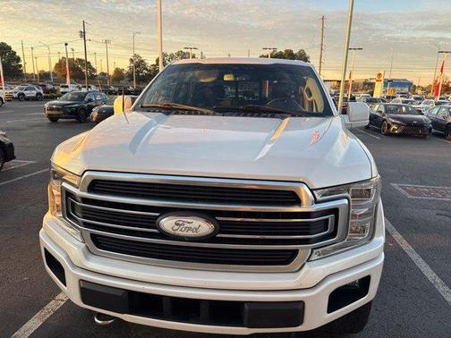 White Platinum Metallic Tri-Coat 2019 Ford F-150 Limited