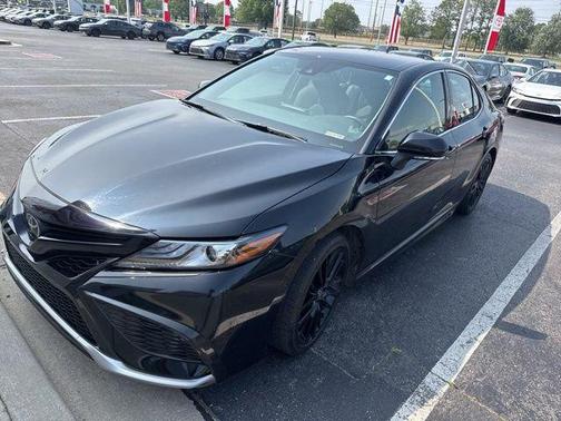 Midnight Black Metallic 2024 Toyota Camry XSE