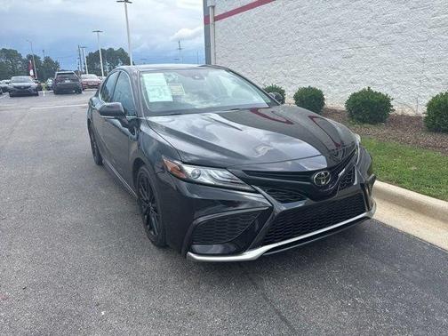 Midnight Black Metallic 2024 Toyota Camry XSE