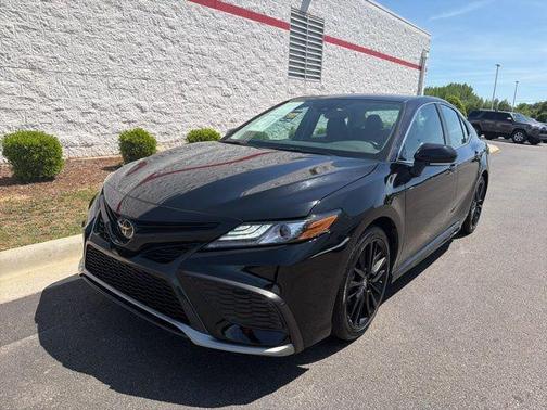 Midnight Black Metallic 2024 Toyota Camry XSE