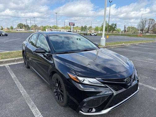 Midnight Black Metallic 2024 Toyota Camry XSE