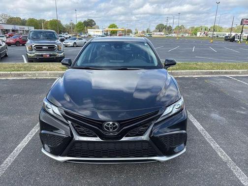 Midnight Black Metallic 2024 Toyota Camry XSE