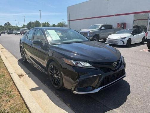Midnight Black Metallic 2024 Toyota Camry XSE