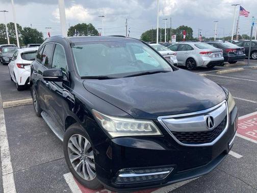 Crystal Black Pearl 2015 Acura MDX 3.5L Technology Package