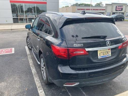 Crystal Black Pearl 2015 Acura MDX 3.5L Technology Package