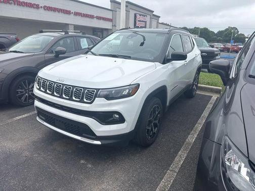 Bright White Clearcoat 2025 Jeep Compass Limited