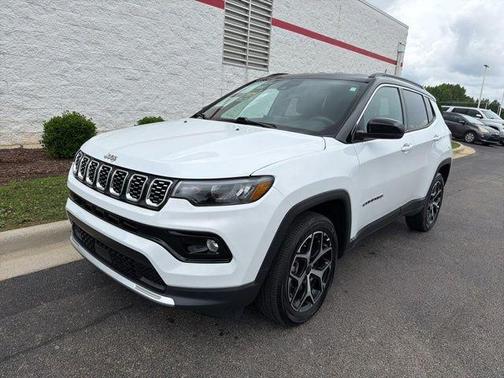 Bright White Clearcoat 2025 Jeep Compass Limited