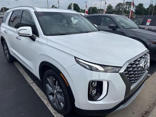 Hyper White 2021 Hyundai PALISADE SEL