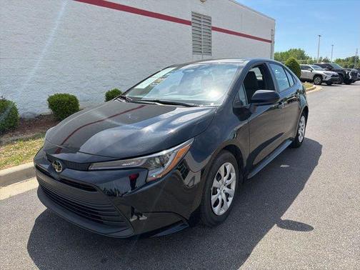 Midnight Black Metallic 2025 Toyota Corolla LE