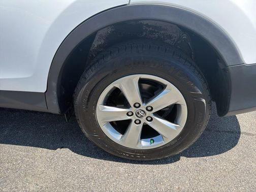 Super White 2015 Toyota RAV4 XLE