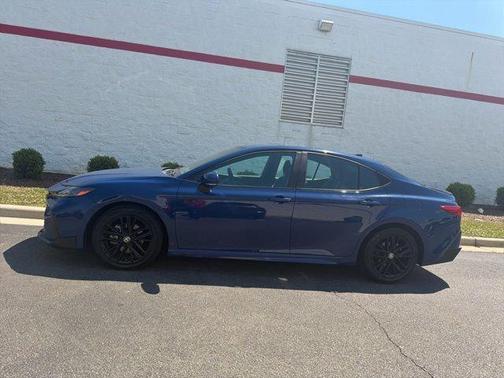 Reservoir Blue 2025 Toyota Camry SE