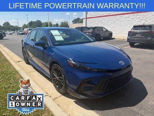 Reservoir Blue 2025 Toyota Camry SE
