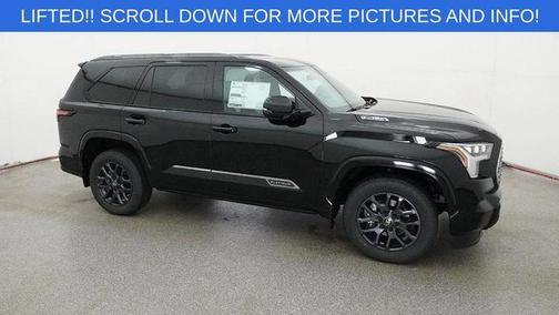 Midnight Black Metallic 2026 Toyota Sequoia Platinum