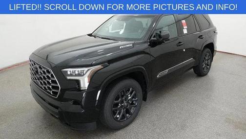 Midnight Black Metallic 2026 Toyota Sequoia Platinum