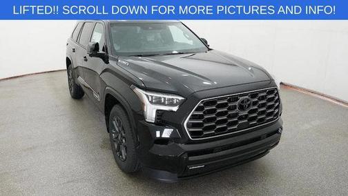 Midnight Black Metallic 2026 Toyota Sequoia Platinum