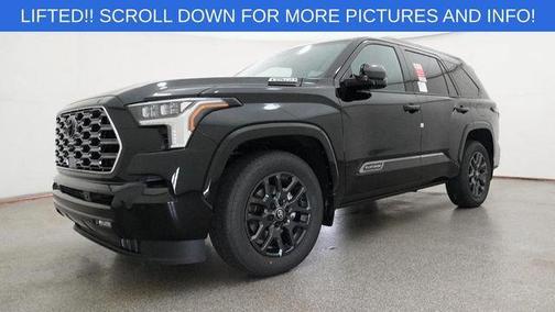 Midnight Black Metallic 2026 Toyota Sequoia Platinum