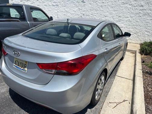 Radiant Silver 2011 Hyundai ELANTRA GLS