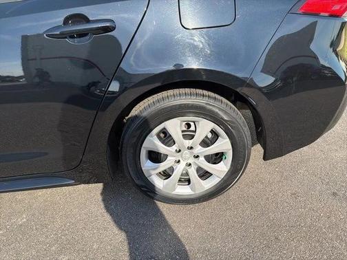 Midnight Black Metallic 2025 Toyota Corolla LE