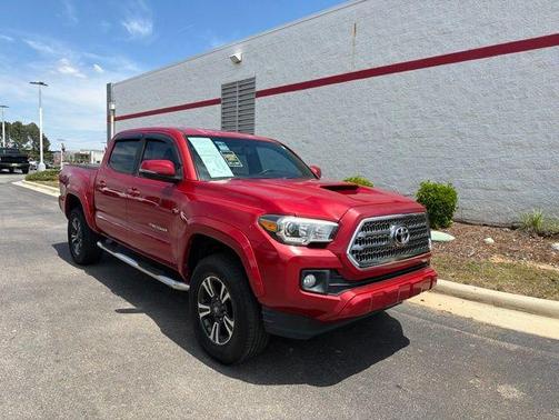 Barcelona Red Metallic 2017 Toyota Tacoma TRD Sport