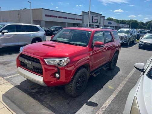 Barcelona Red Metallic 2023 Toyota 4Runner TRD Off Road Premium