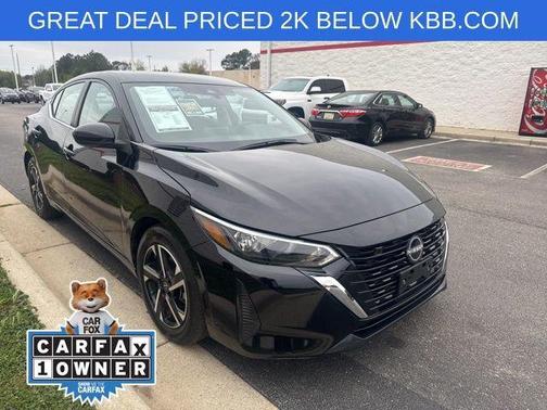 Super Black 2025 Nissan Sentra SV