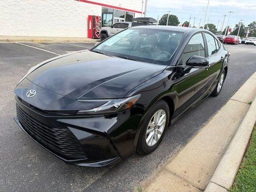 Midnight Black Metallic 2025 Toyota Camry LE