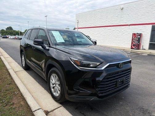 Midnight Black Metallic 2025 Toyota Grand Highlander XLE