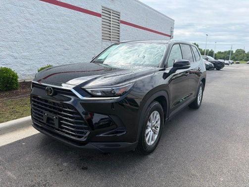 Midnight Black Metallic 2025 Toyota Grand Highlander XLE