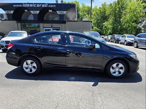 Black 2015 Honda Civic LX
