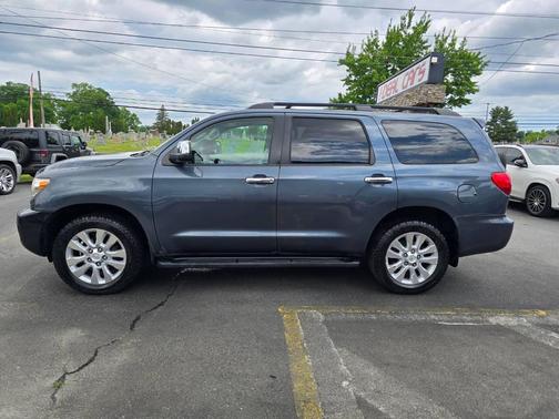 Blue 2008 Toyota Sequoia Platinum