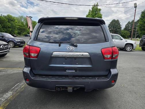 Blue 2008 Toyota Sequoia Platinum