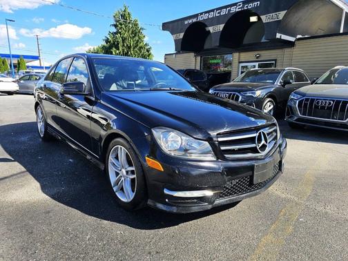 Black 2014 Mercedes-Benz C-Class C 300 4MATIC Sport