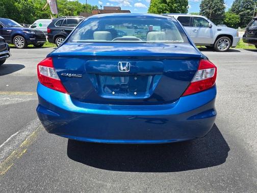 Blue 2012 Honda Civic LX