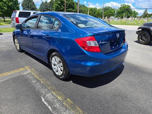 Blue 2012 Honda Civic LX