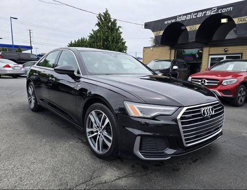 Black 2020 Audi A6 55 Premium Plus