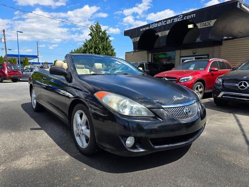 Black 2006 Toyota Camry Solara SLE V6