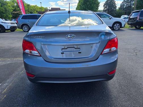 Gray 2017 Hyundai Accent SE