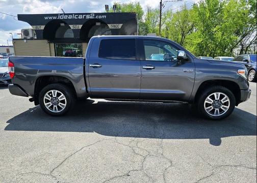 Gray 2020 Toyota Tundra Platinum