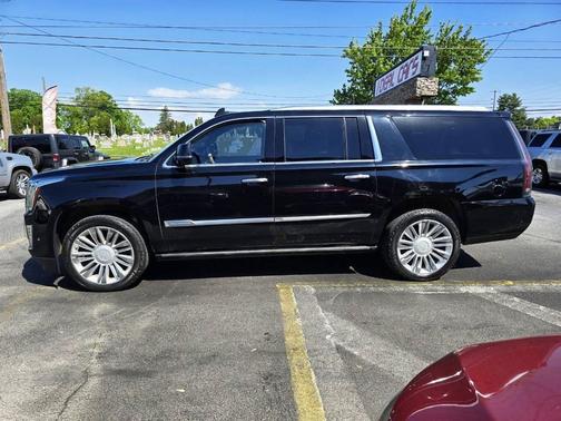 Black 2019 Cadillac Escalade ESV Platinum