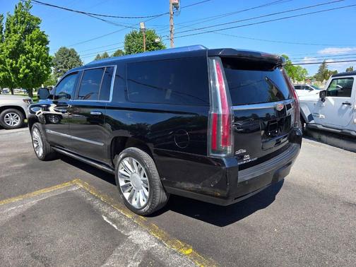 Black 2019 Cadillac Escalade ESV Platinum