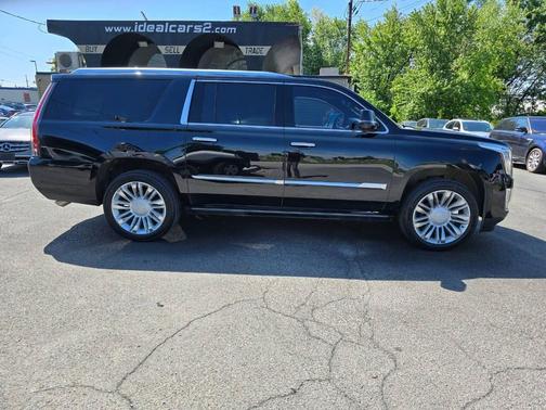 Black 2019 Cadillac Escalade ESV Platinum