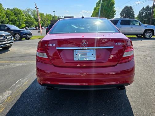 Red 2011 Mercedes-Benz C-Class C 300 4MATIC Sport