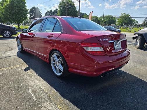 Red 2011 Mercedes-Benz C-Class C 300 4MATIC Sport
