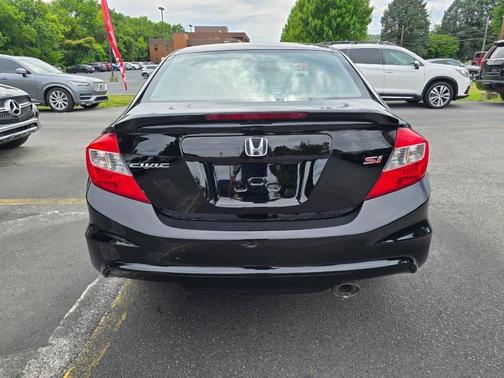 Black 2012 Honda Civic Si