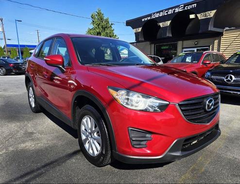 Red 2016 Mazda CX-5 Sport