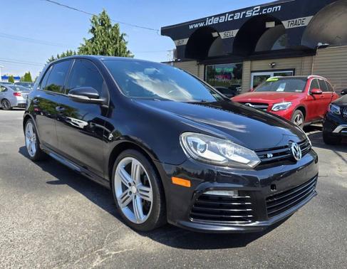 Black 2013 Volkswagen Golf R 4-Door w/DCC & Navigation
