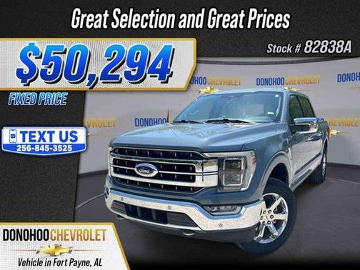 Blue 2023 Ford F-150