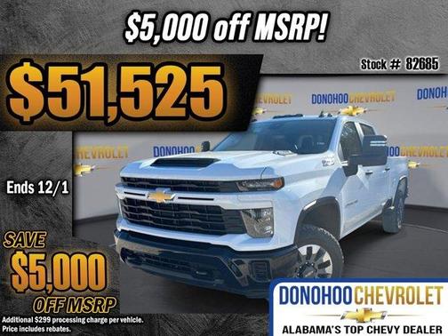 2026 Chevrolet Silverado 2500 Custom