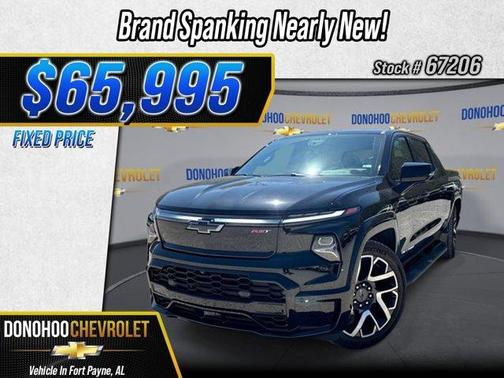 Black 2024 Chevrolet Silverado EV RST