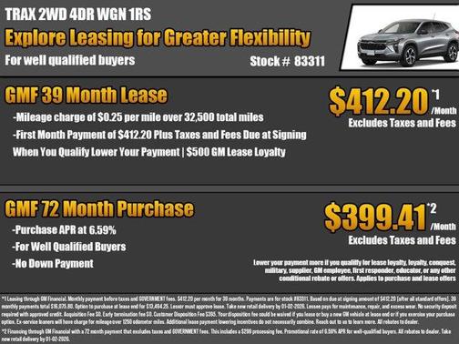 2026 Chevrolet Trax 1RS